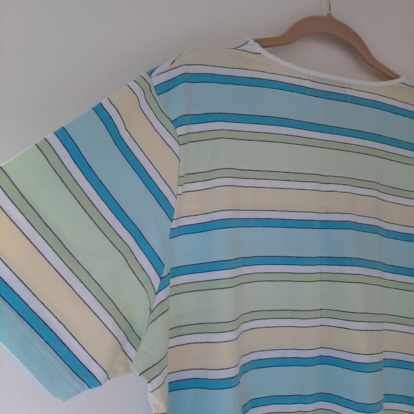 EUC C.D. DANIELS STRIPED TEE SHIRT - Picture 4 of 6